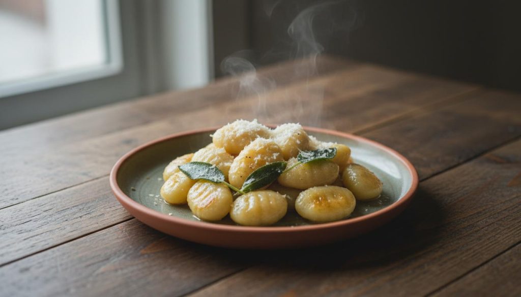 Hausgemachte Gnocchi aus Kartoffeln
