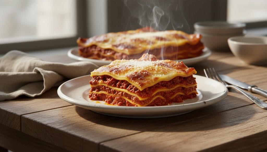 Klassische Lasagne Bolognese