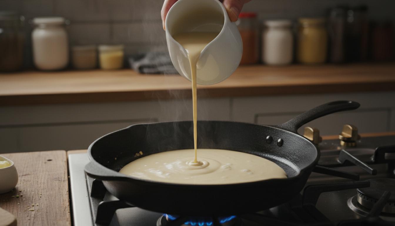 Während des Kochens