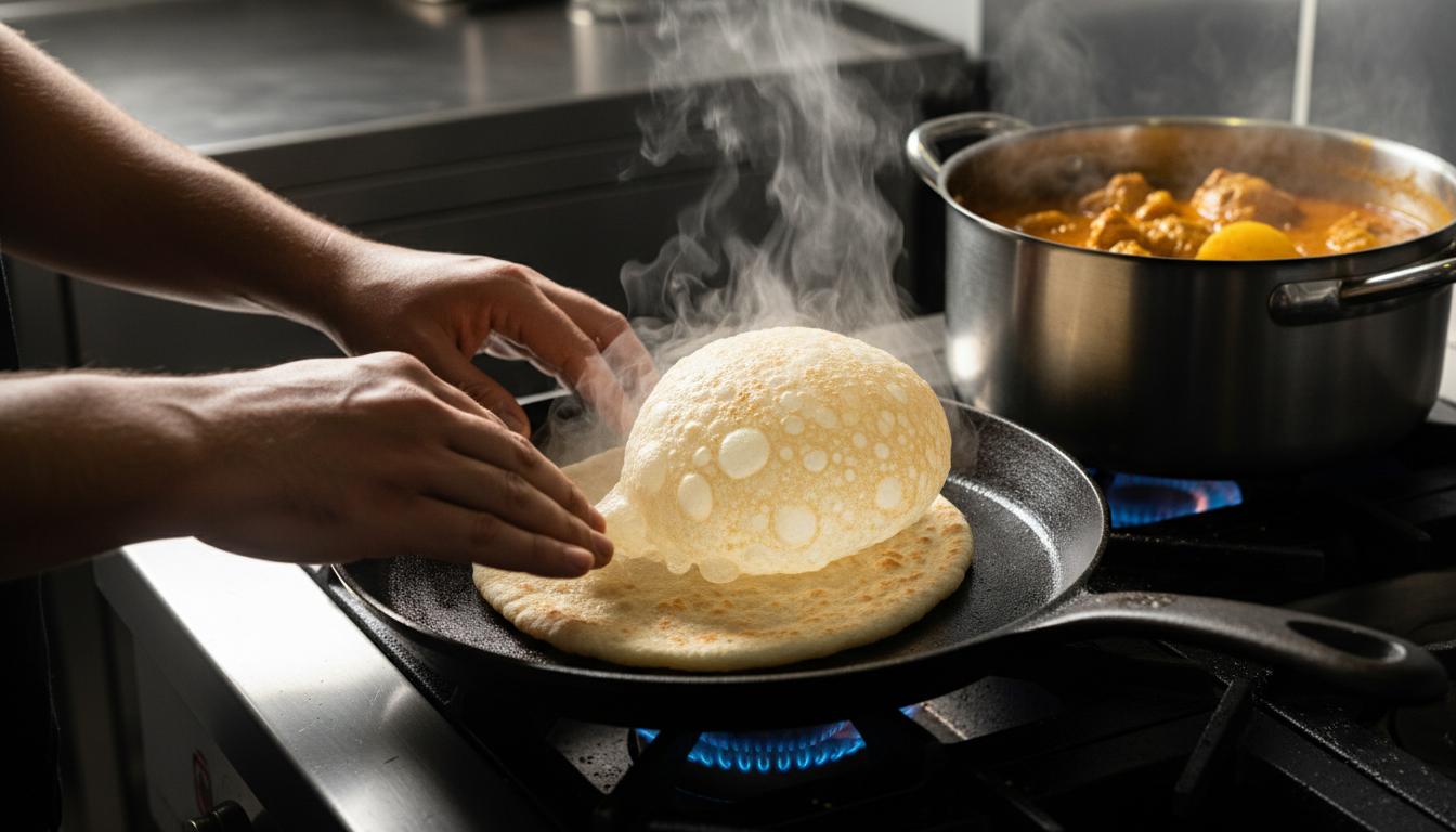 Während des Kochens